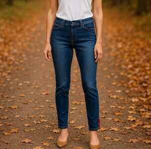 Etienne Marcel Women's signature skinny crop pants jeans size 28 hem zip